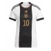 Tyskland Serge Gnabry #10 Replika Hemma matchkläder Dam VM 2022 Korta ärmar